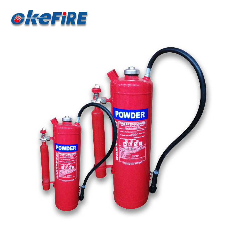 Okefrie Dry Powder Fire Extinguisher Metal Cylinder With CE