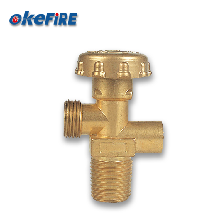 Okefire Brass Safety Handwheel Valve