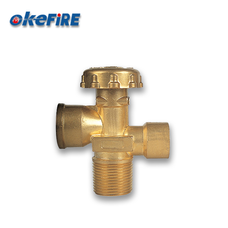 Okefire Manual Stop Brass Safety Valve