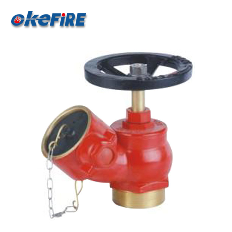 Okefire Fire Brass Water Valve With Cap