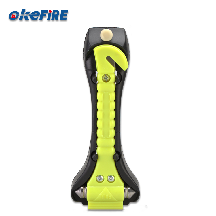 Safety Emergency Hammer with Seatbelt Cutter Glow In The Dark