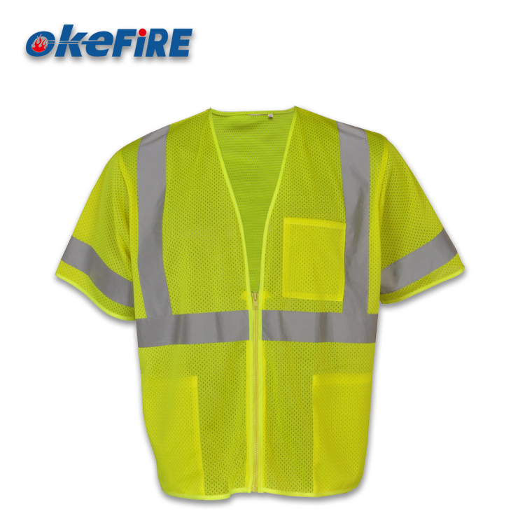 Okefire 100% Polyester Safety Reflective Tape Clothing