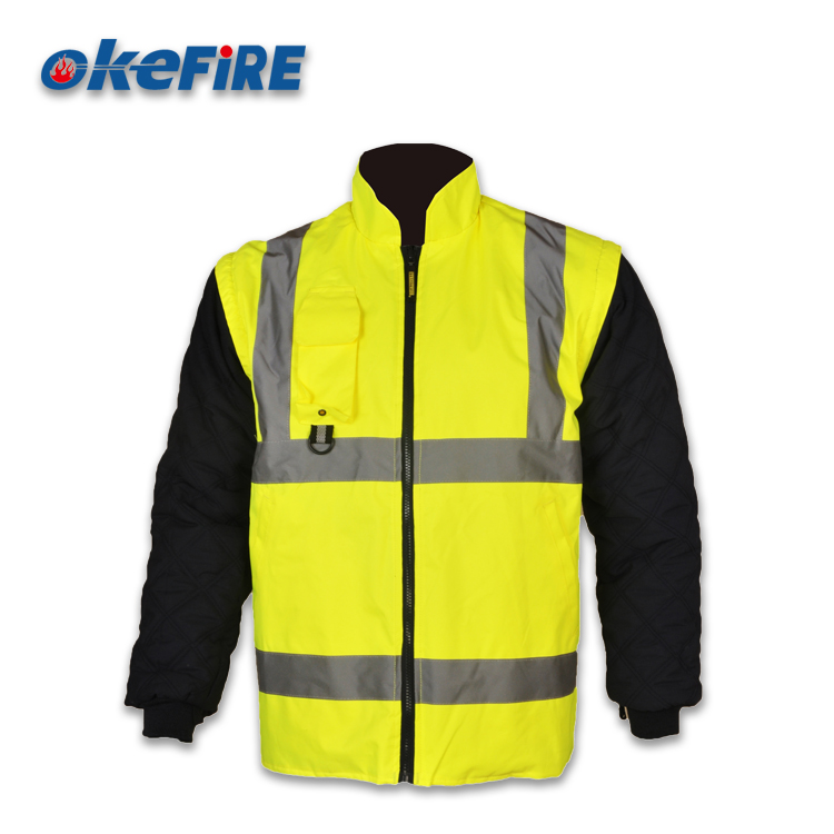 3M Reflective Safety Coach Jacket With High Light Belt