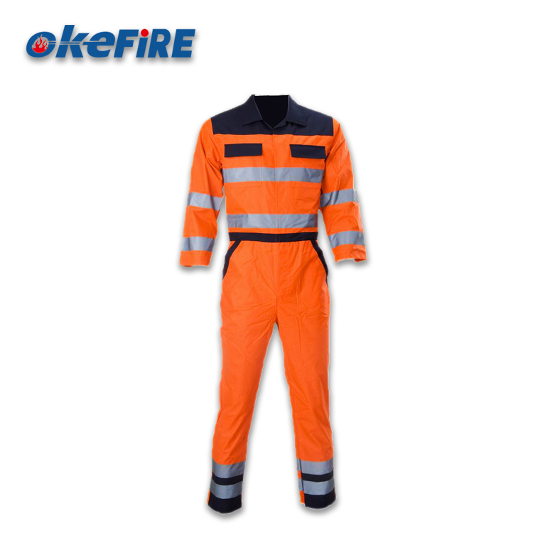 Okefire Safety Waterproof Work Overall With Pocket