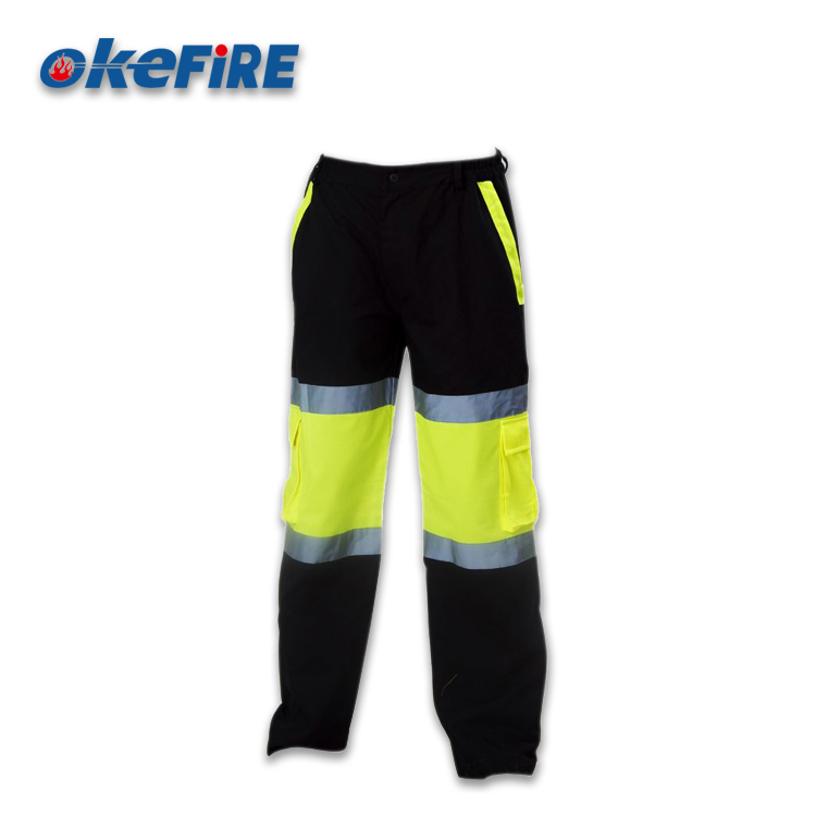 100% Polyester Waterproof Track Reflective Safety Pant