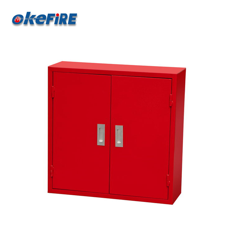 OKEFIRE Chinese Double Door Fire Hose Cabinet
